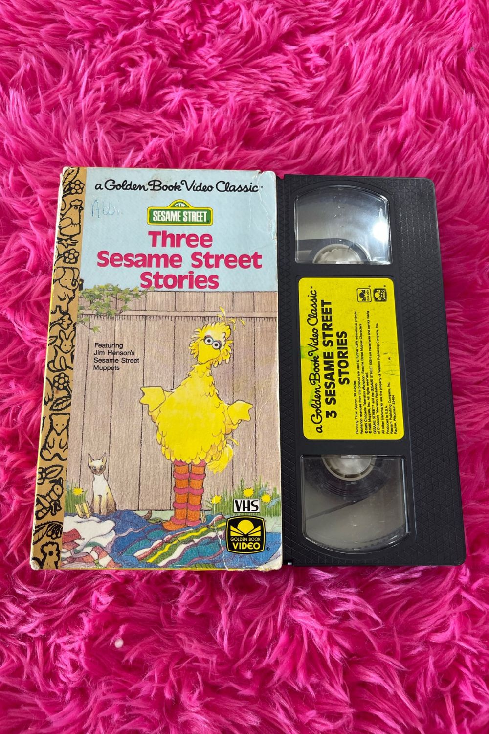 SESAME STREET STORIES VHS*
