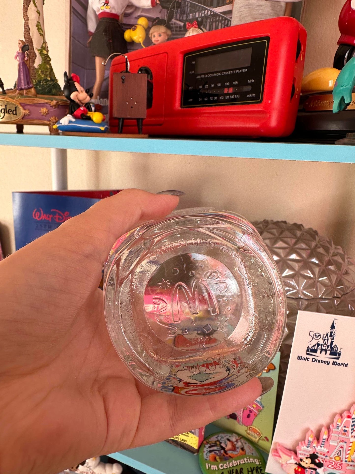 2000 EPCOT MCDONALDS GLASS*