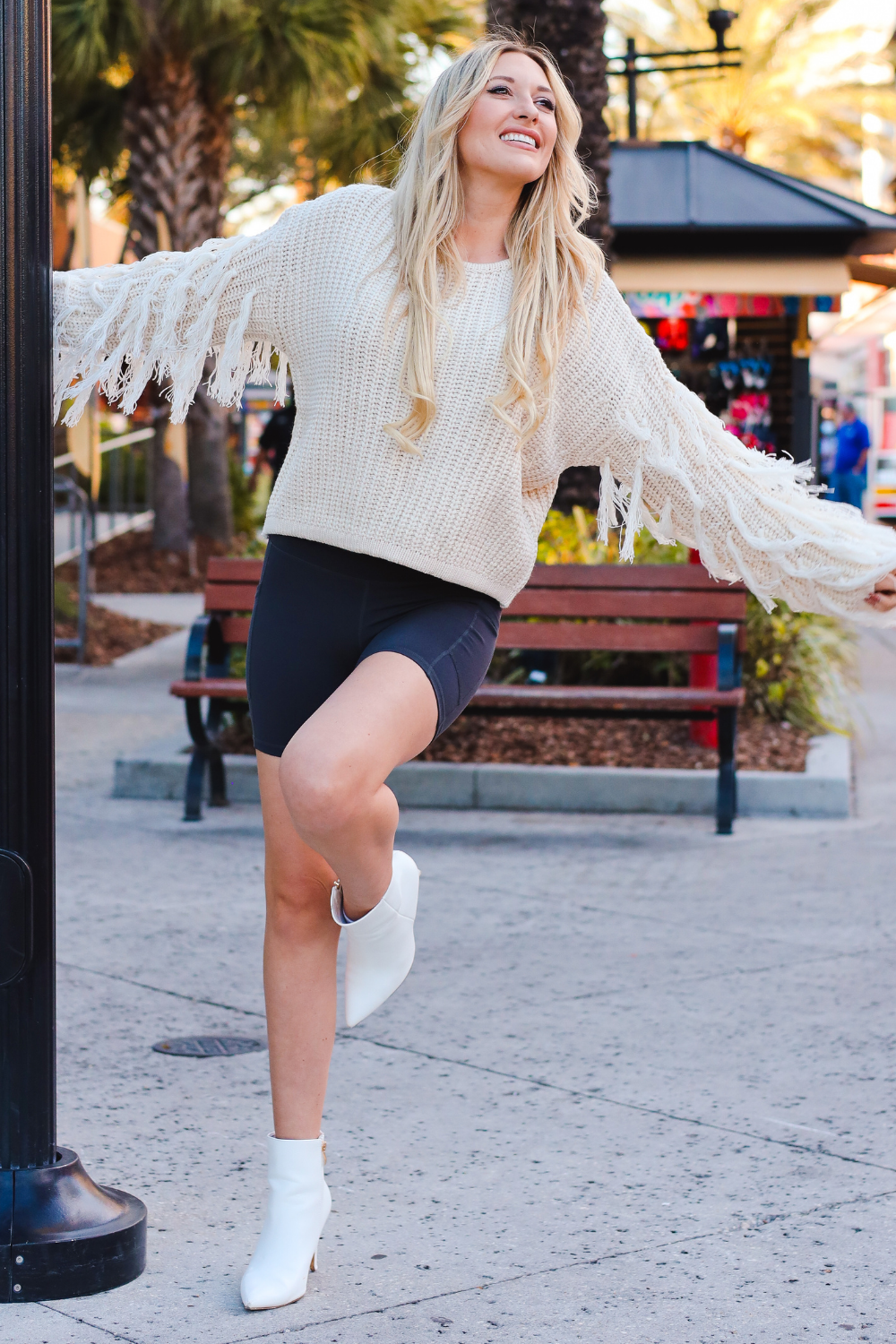 GET FRINGED UP GIRL SWEATER