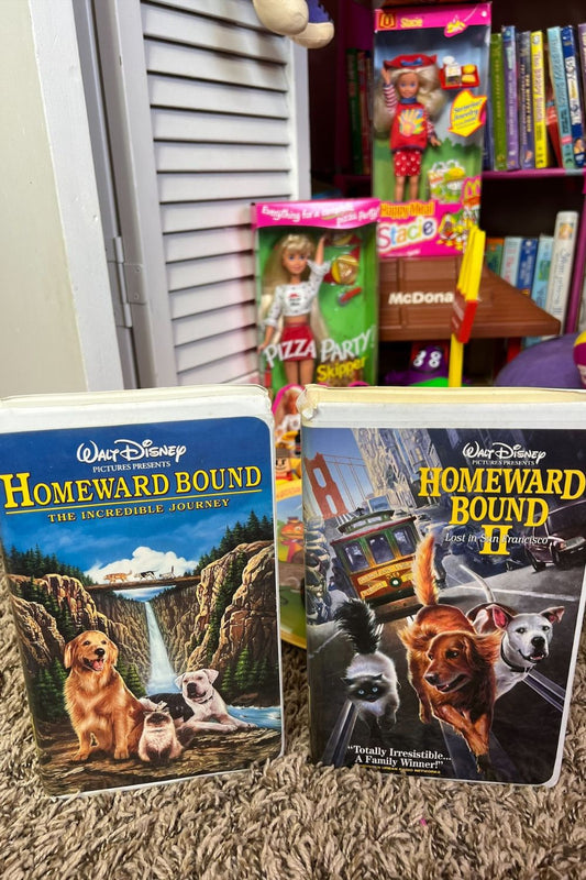 HOMEWARD BOUND VHS BUNDLE*