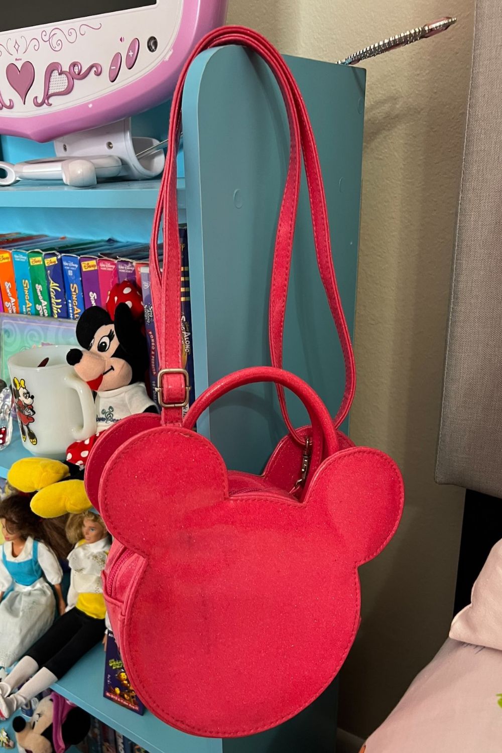 Disney Bag Purse - Minnie Mouse Glitter Handbag