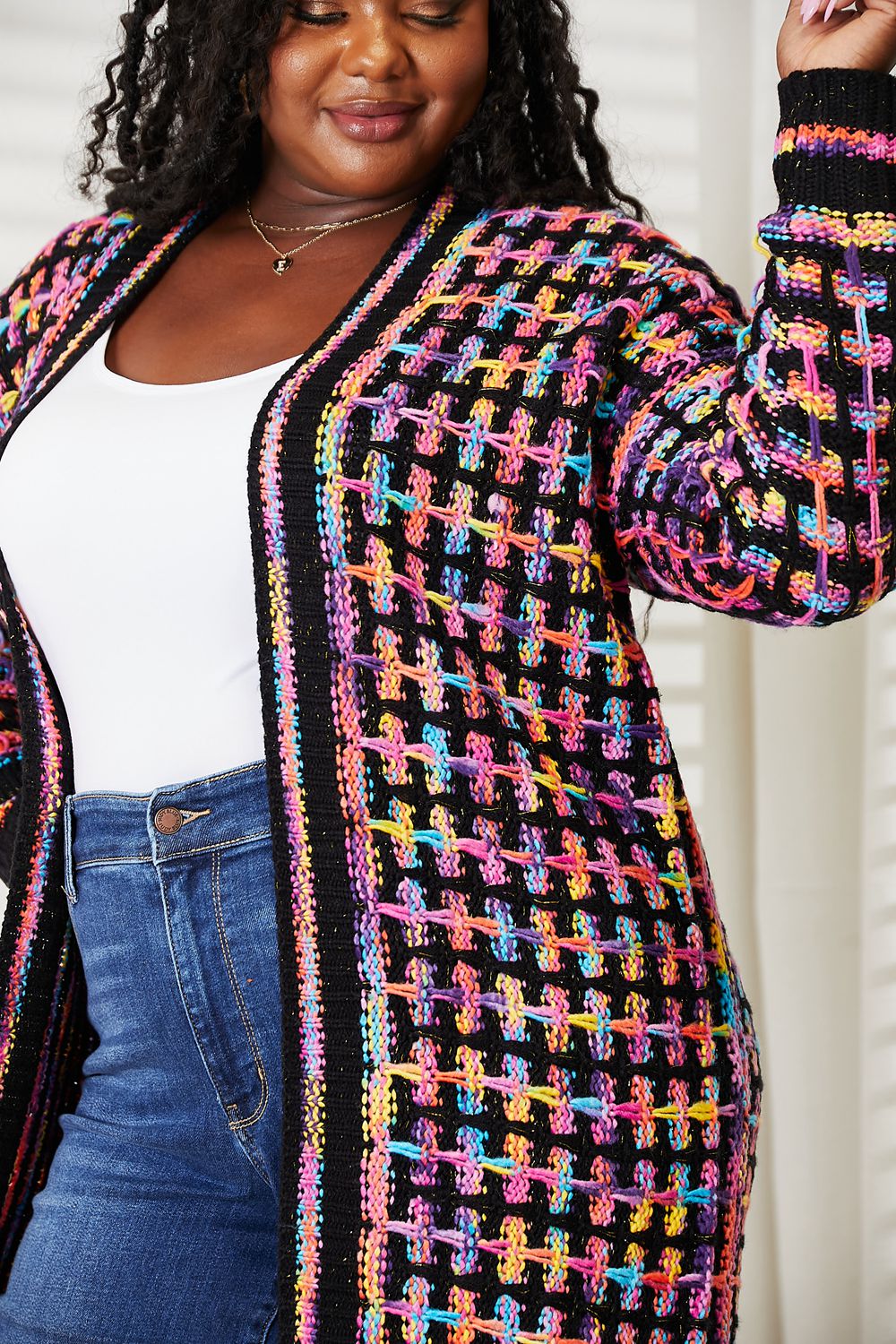 GROOVY MULTICOLOR BOHO CARDIGAN