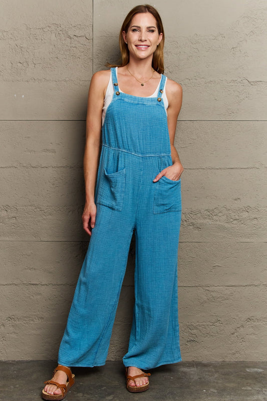 BLUE BLISS OVERALLS