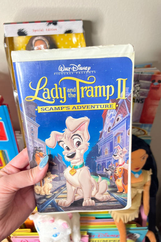 LADY & THE TRAMP 2 VHS*