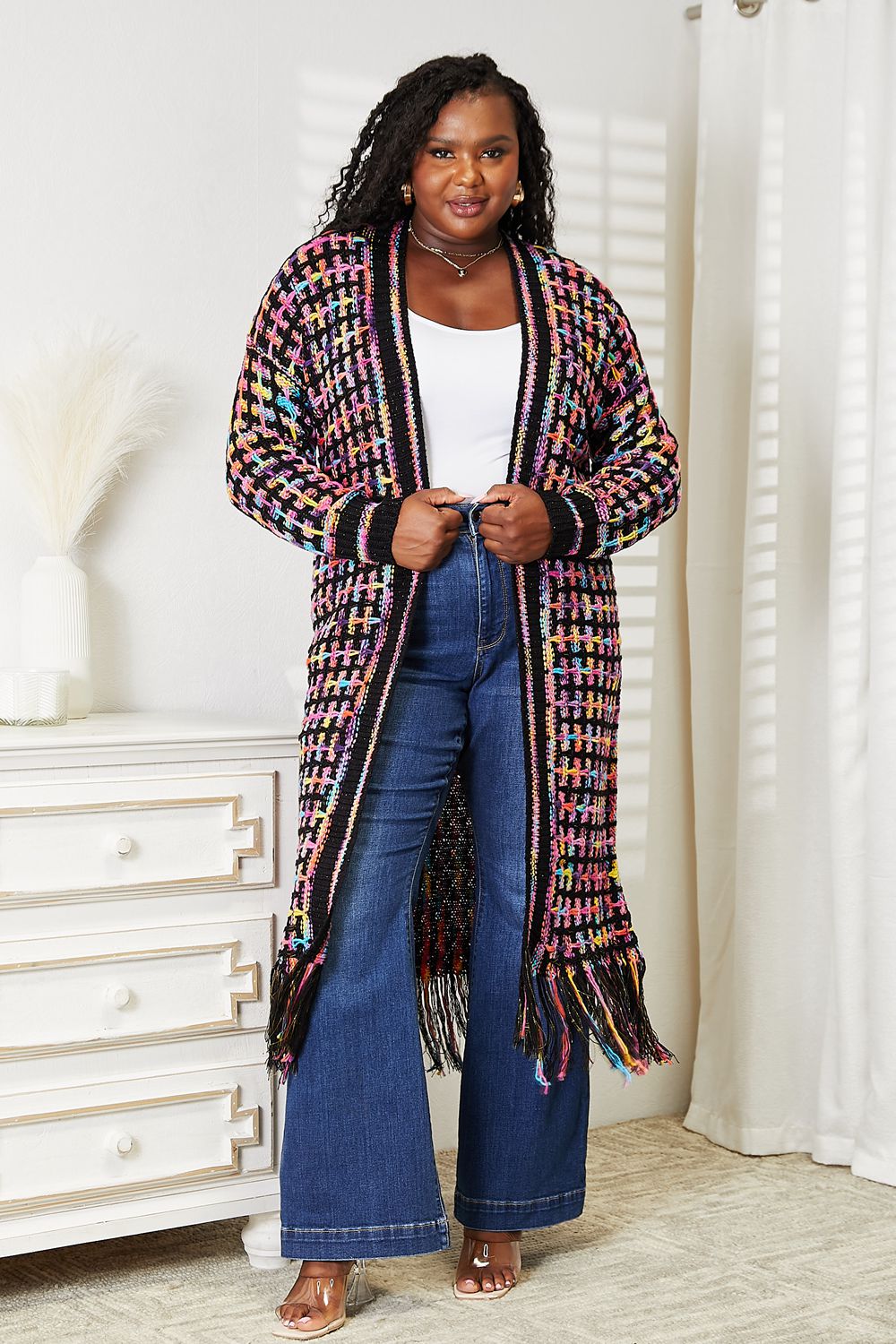 GROOVY MULTICOLOR BOHO CARDIGAN – Nostalchicks