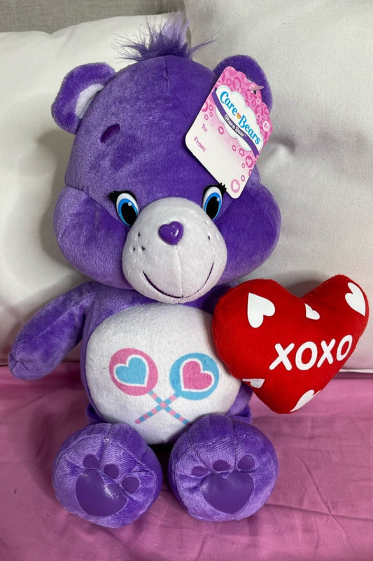 SHARE BEAR HEART PLUSH*