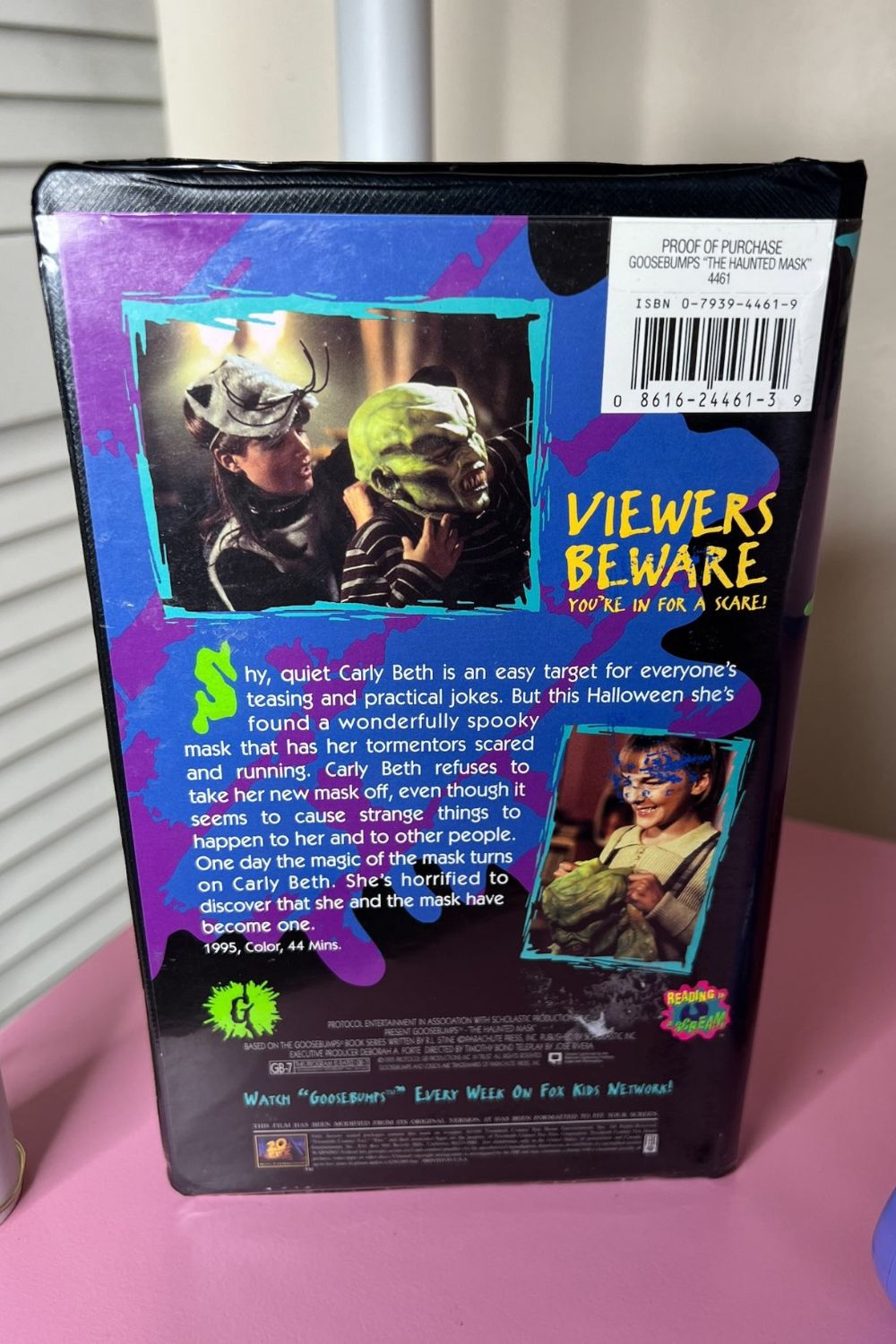 GOOSEBUMPS - THE HAUNTED MASK VHS