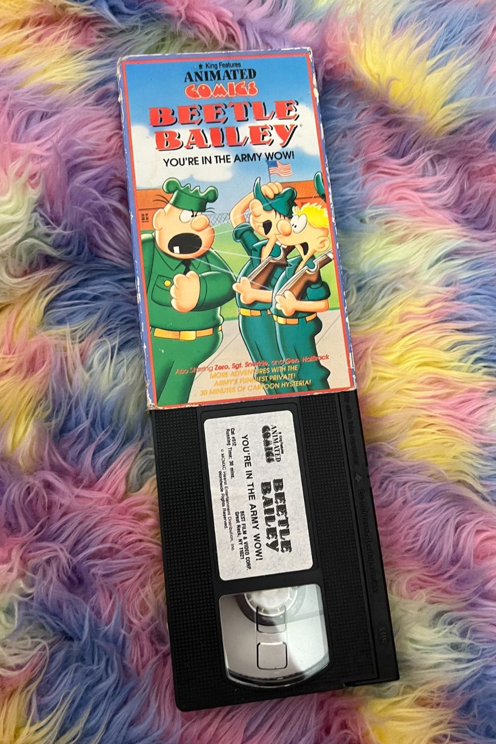 BEETLE BAILEY VHS - You're in the Army Now