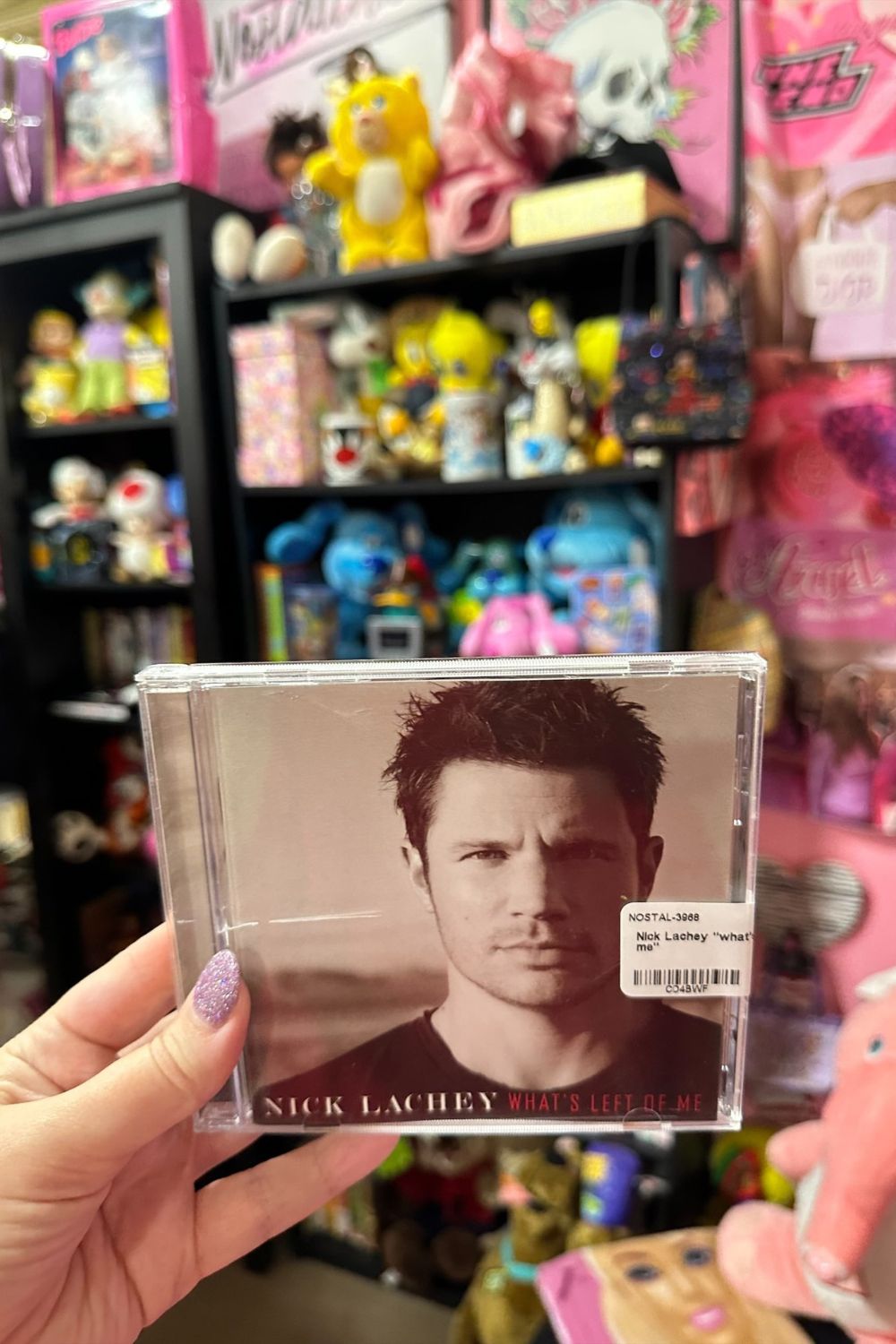 NICK LACHEY “WHAT’S LEFT OF ME”(D)*