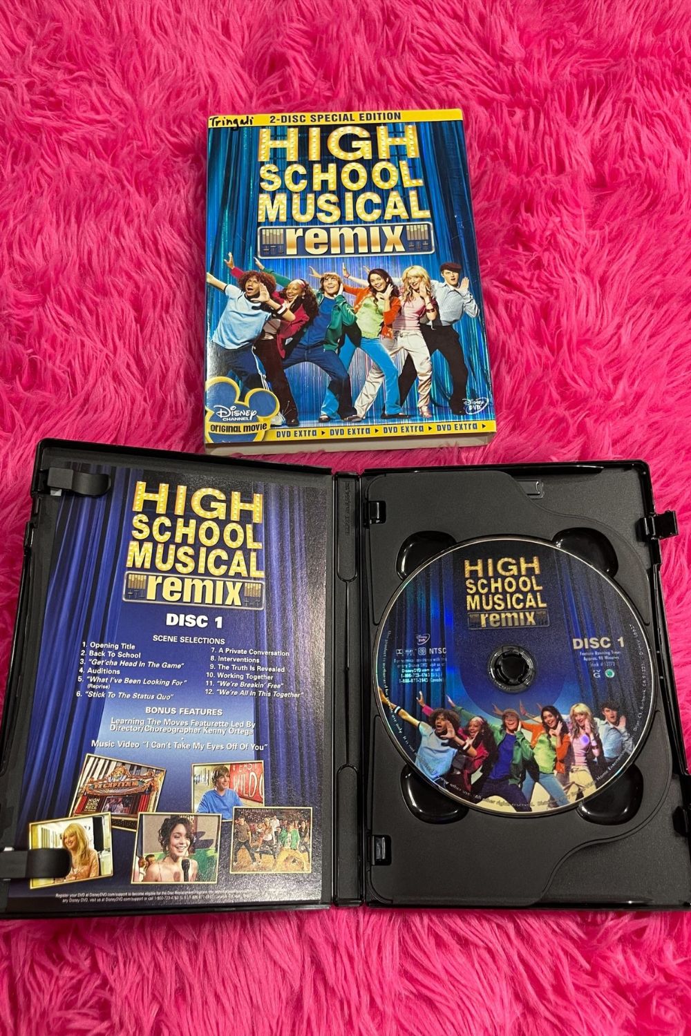 HIGH SCHOOL MUSICAL REMIX DVD*