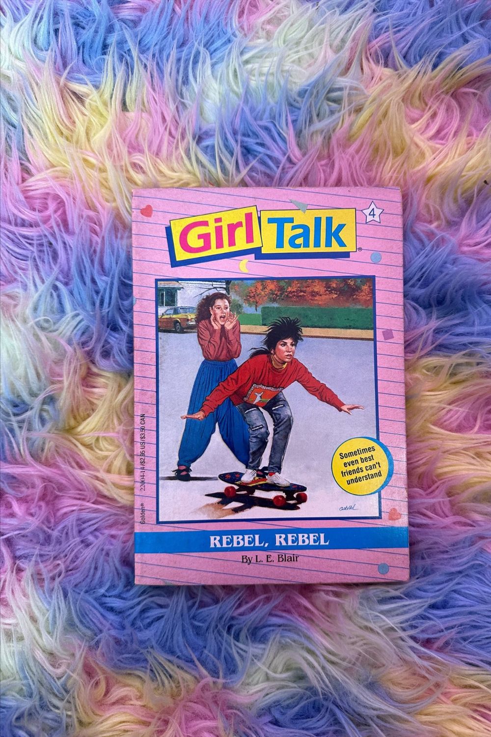 GIRL TALK "REBEL, REBEL" BOOK*