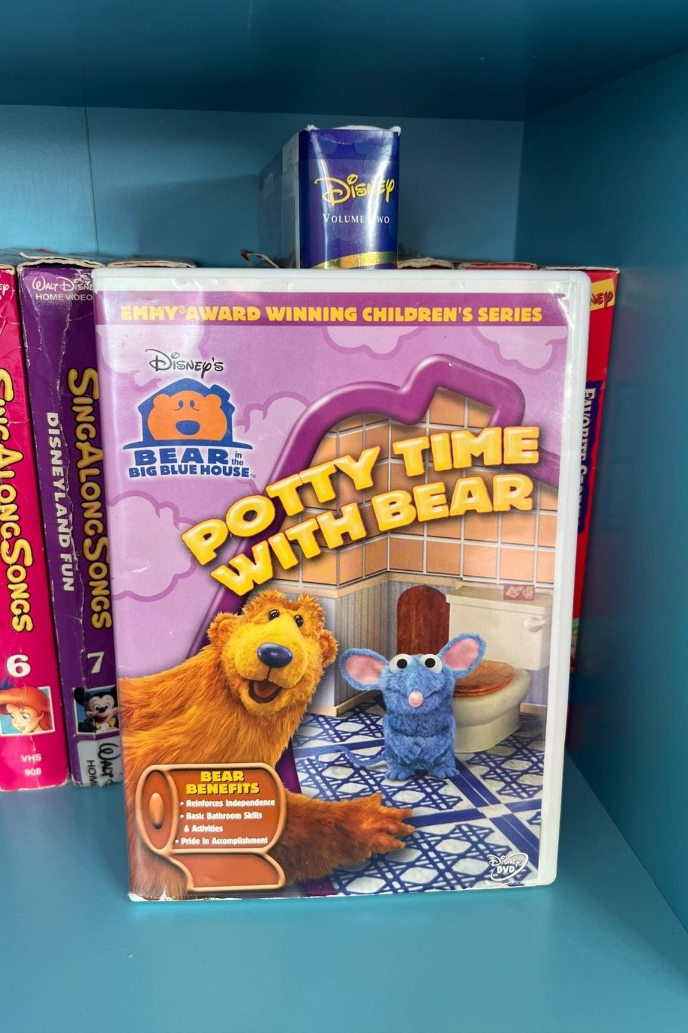 BEAR IN THE BIG BLUE HOUSE DVD - POTTY TIME WITH BEAR*