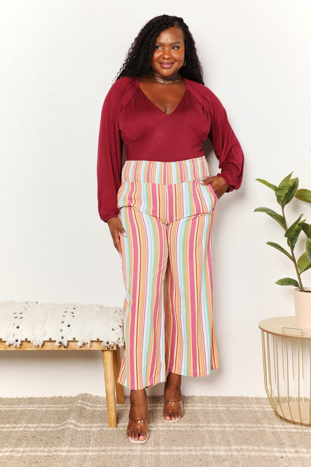 CANDY DELIGHTS STRIPED PANTS