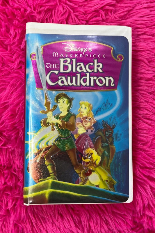 THE BLACK COULDRON VHS*