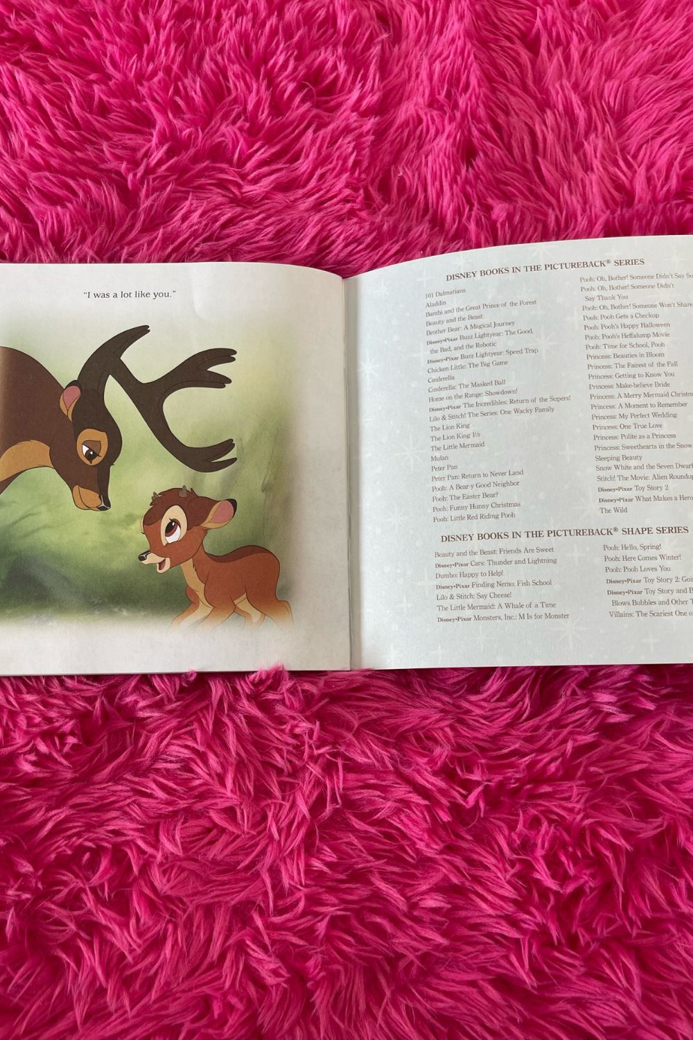 BAMBI BOOK - THE GREAT PRINCE OF THE FOREST*