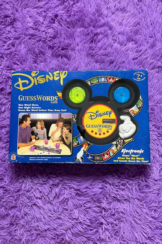 2001 DISNEY GUESSWORDS GAME*