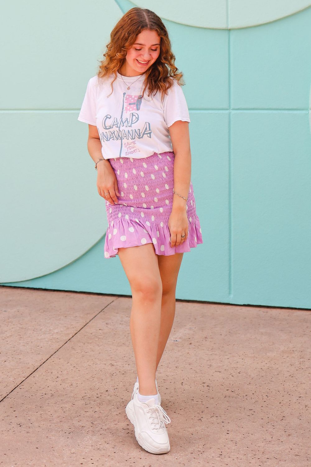ROLLIN' WITH DOTS SKIRT*