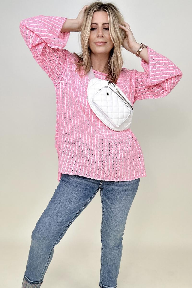 RIDE LIKE THE WIND BELL SLEEVE BOATNECK SWEATER