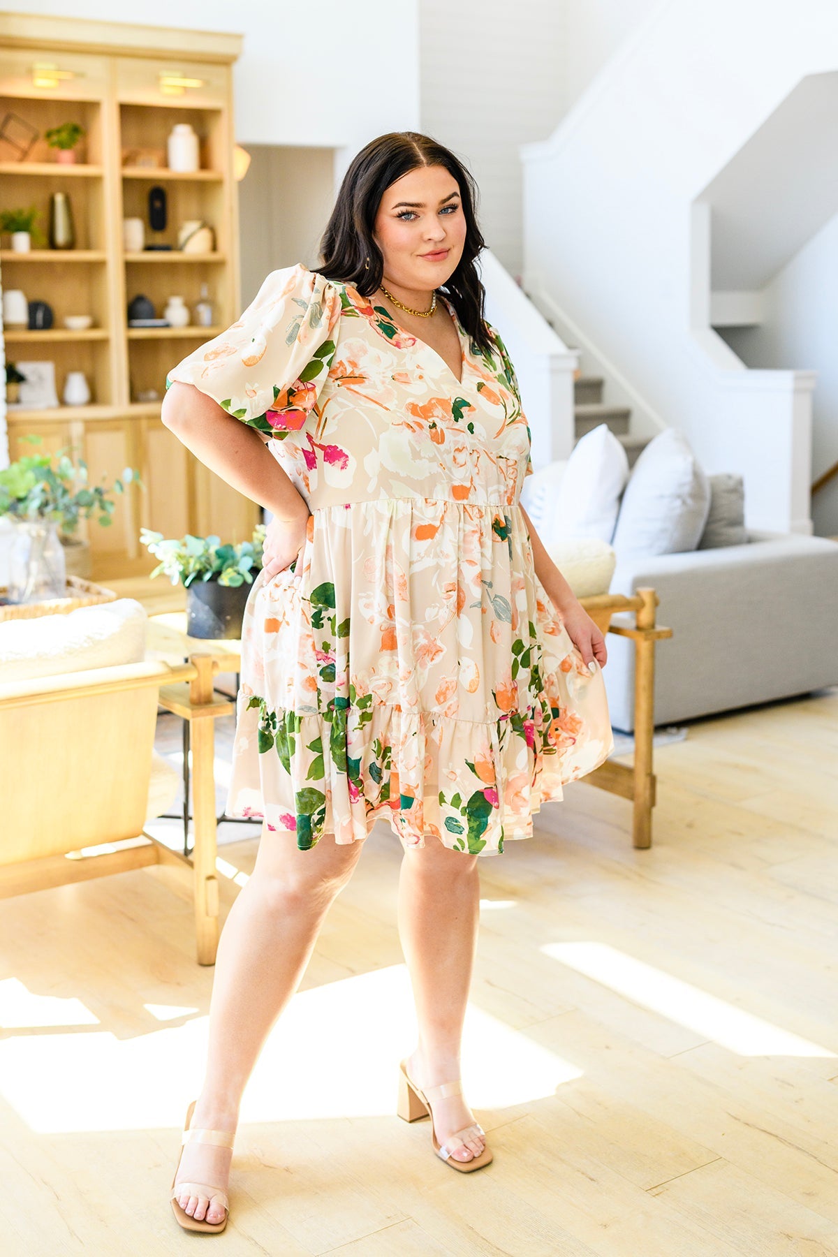 FEELS GOOD FLORAL DRESS