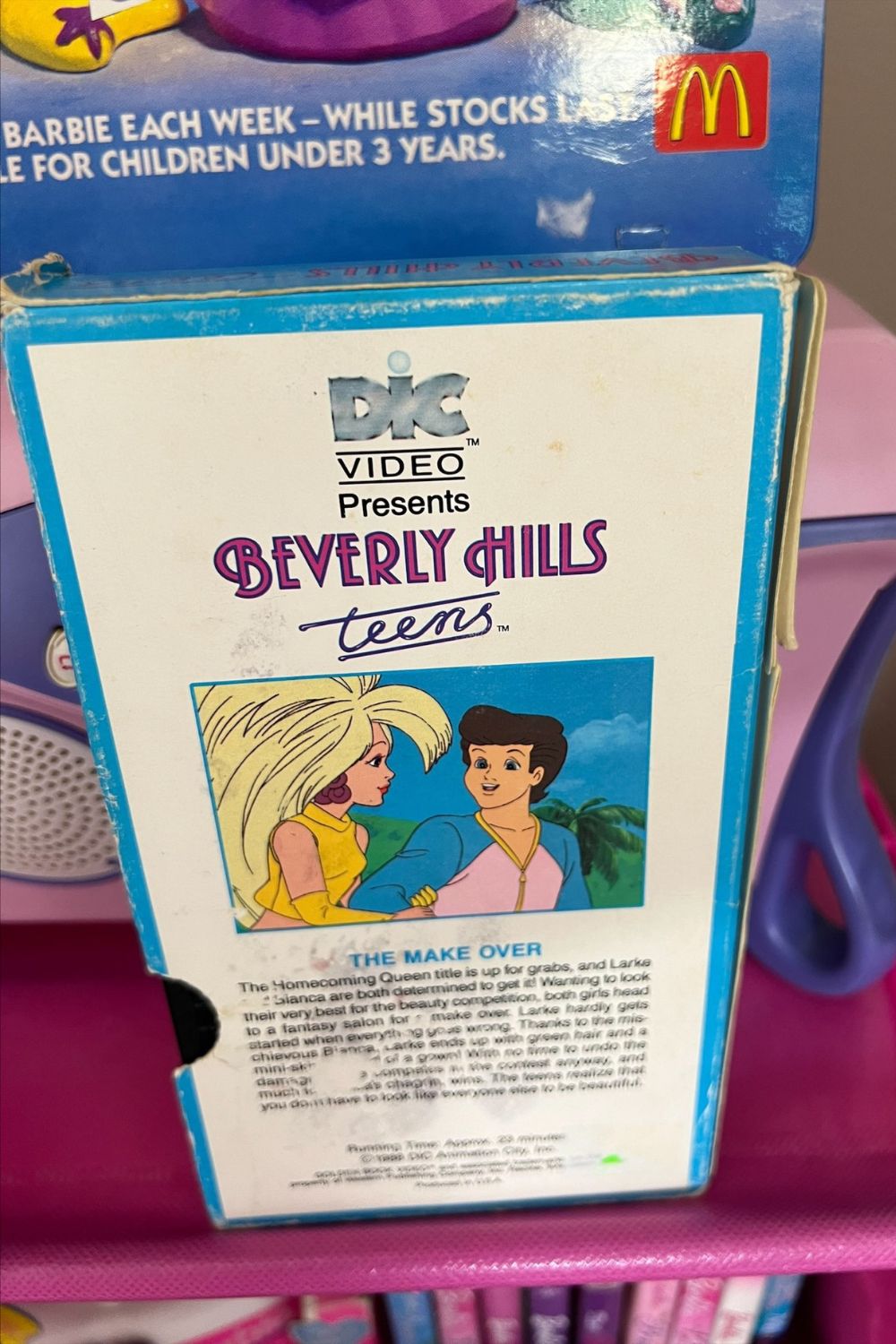 BEVERLY HILLS TEEN VHS*