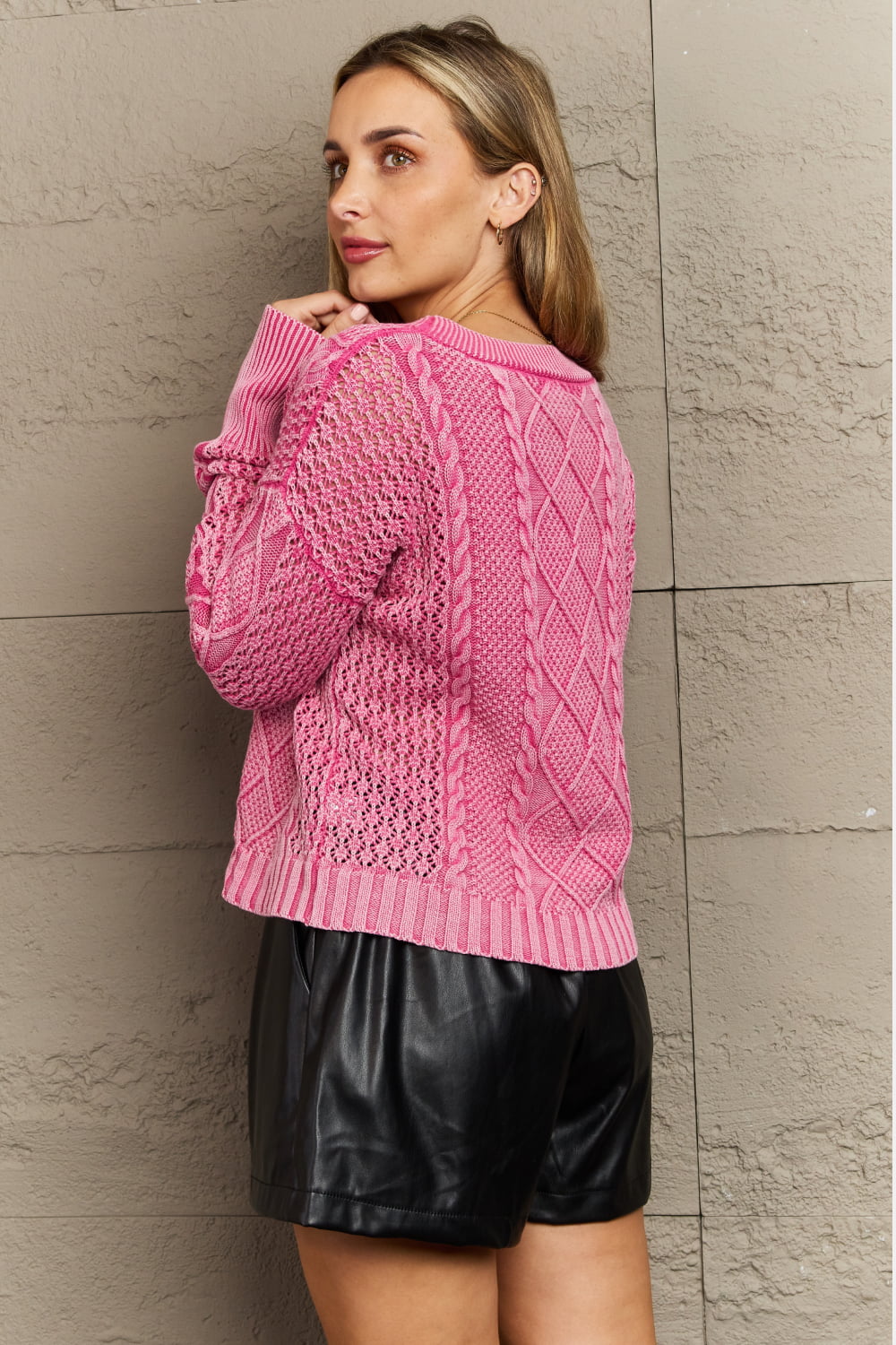 OUR GIRL TOPANGA KNIT CARDI