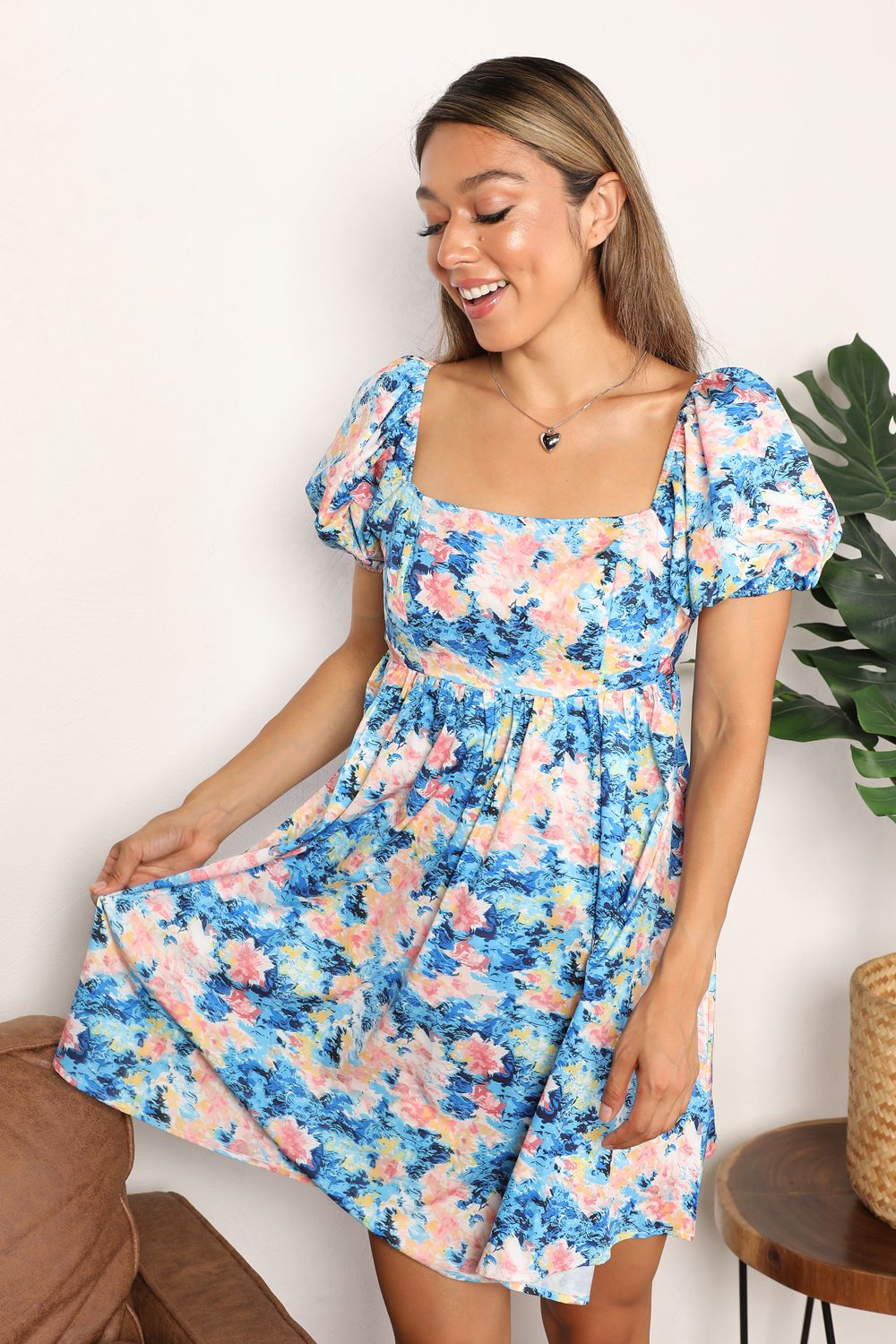 BLOOMS AND BOWS DRESS