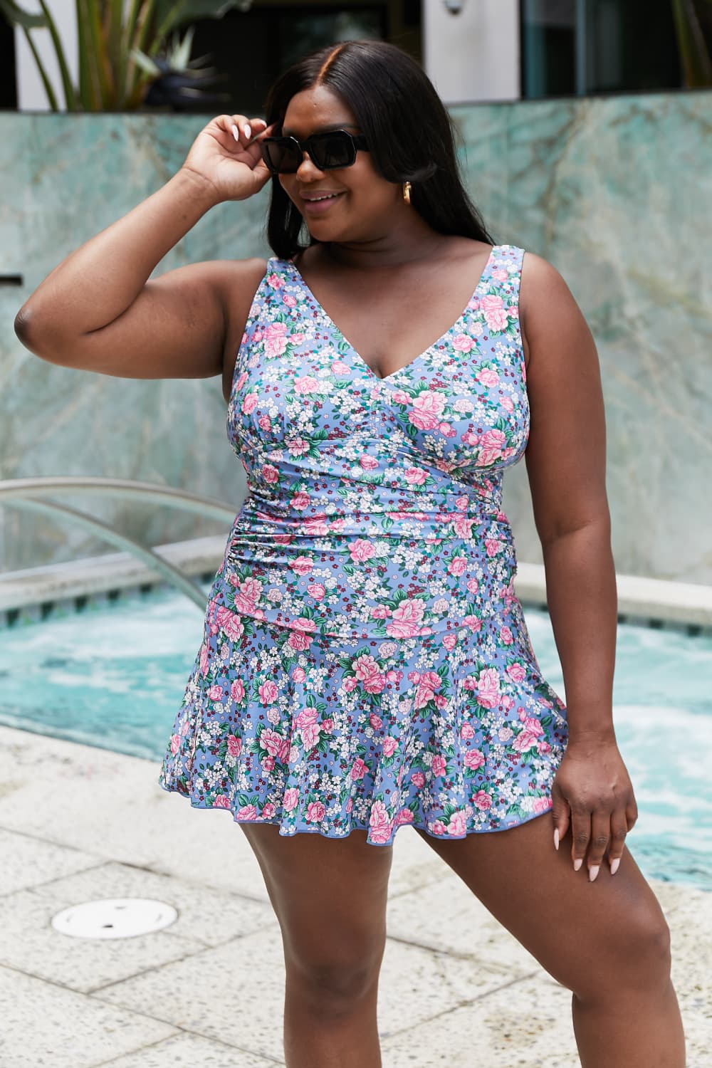 SUMMER VACAY VIBES SWIM DRESS