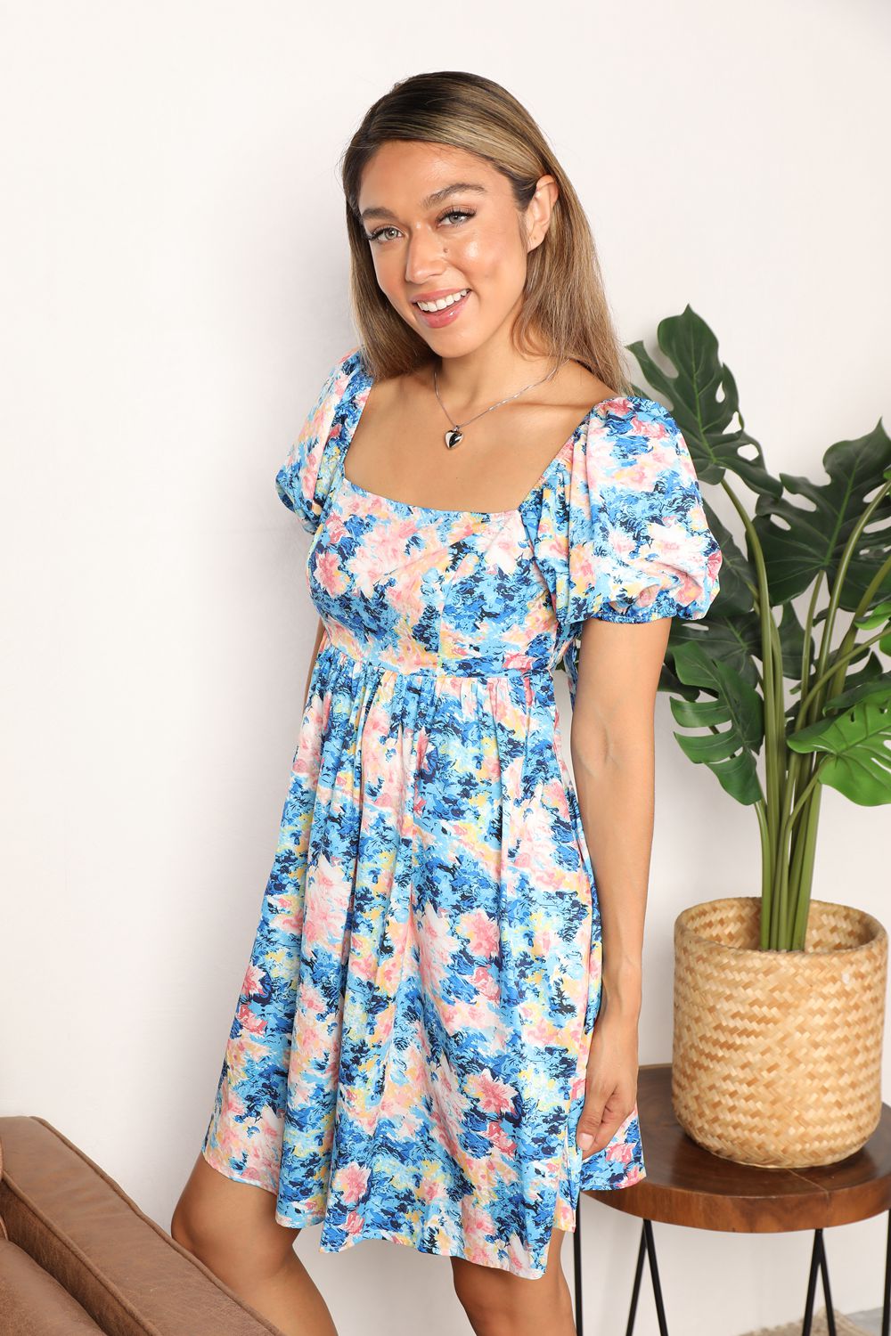 BLOOMS AND BOWS DRESS