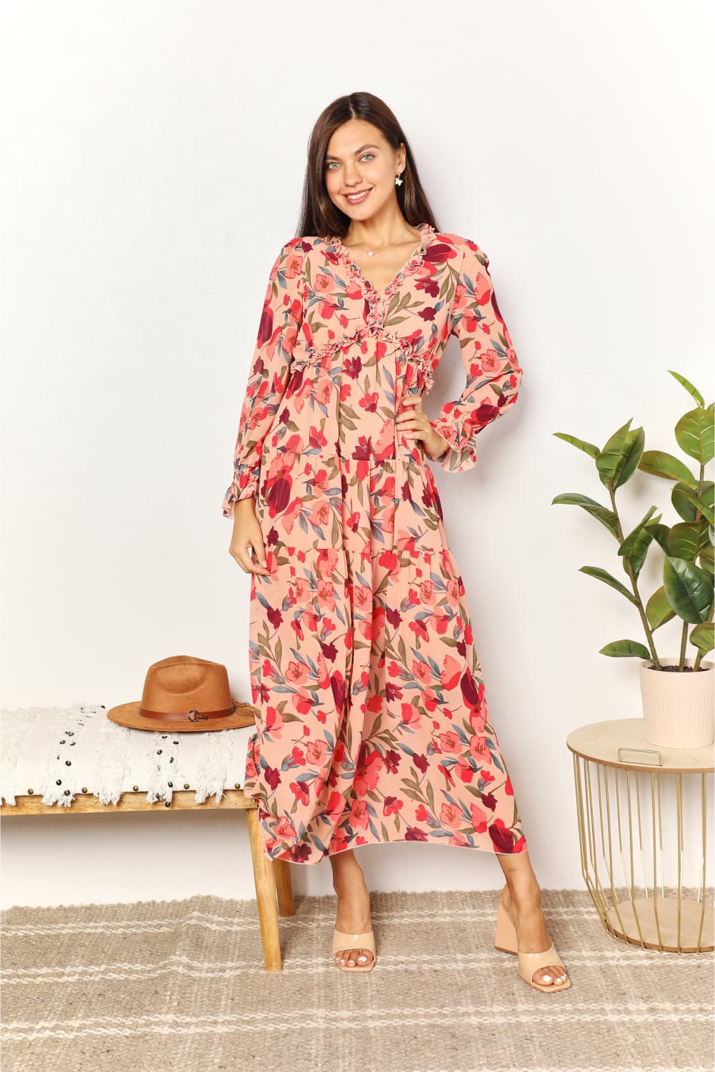 SCARLET ROSE MAXI DRESS