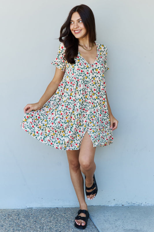 BEING A WALLFLOWER RUFFLE DRESS